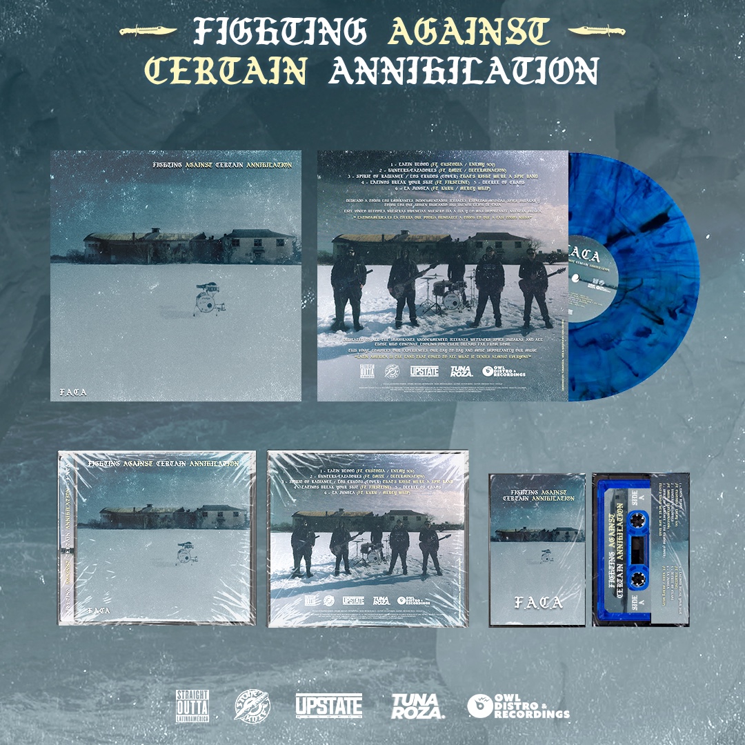 Fighting Against Certain Annihilation: vinyl, CD and cassette